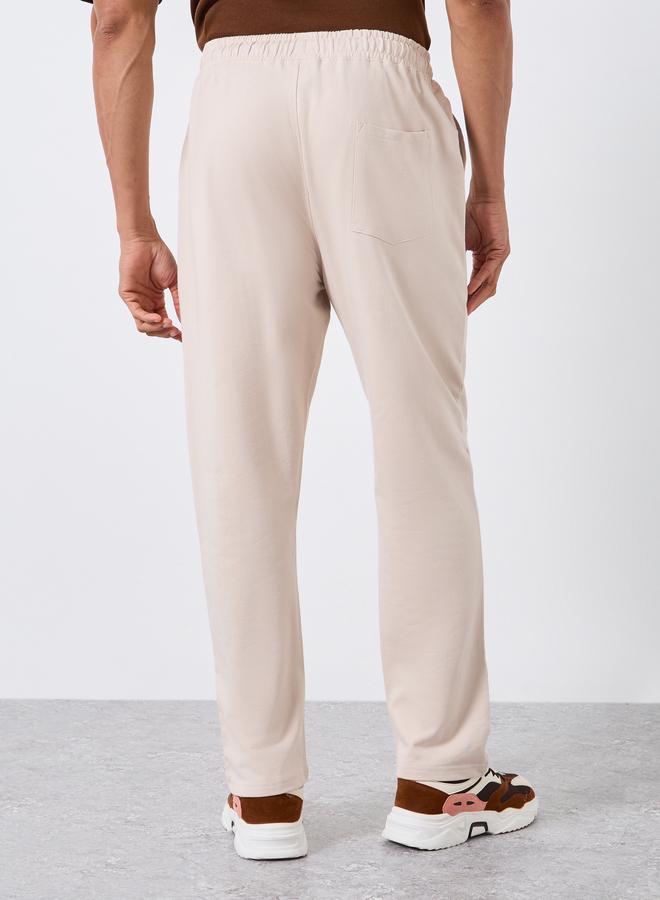 ستايلي بنطال جوغر سادة بقصة مستقيمة - Image 4